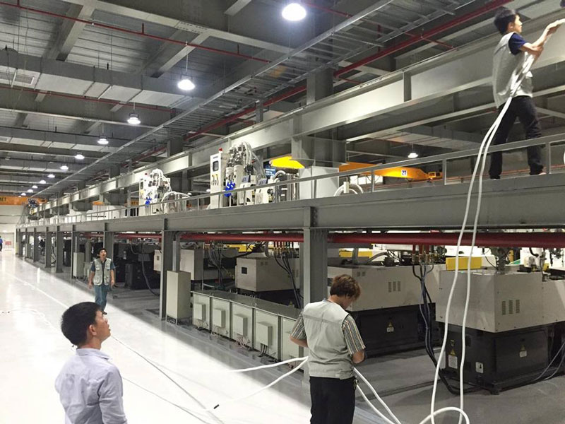 Lắp đặt hệ thống máy chấm công vân tay tại nhà máy Woosung Electronics